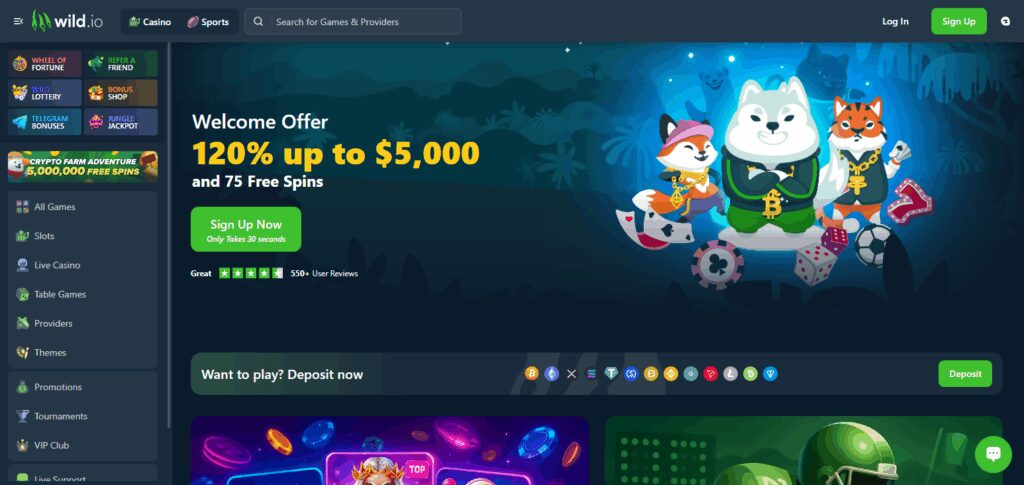 10 Best Crypto Casinos for NFT Rewards – Play & Earn 11 Wild.io