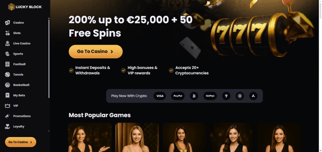 10 Best Crypto Casinos for NFT Rewards – Play & Earn 7 .Lucky Block Casino