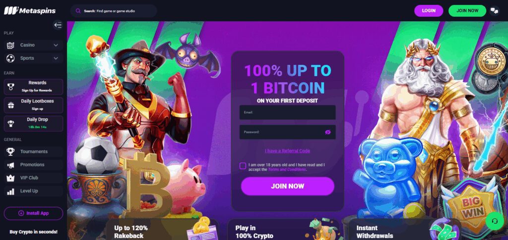 MetaSpins Casino