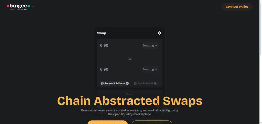 10 Real-time liquidity tracking bridge aggregators 5 Bungee Exchange