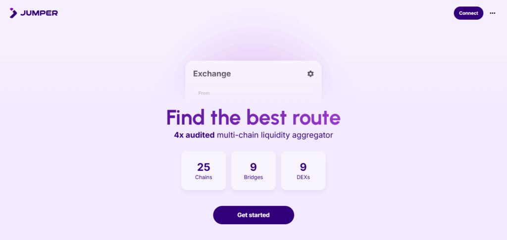 10 Real-time liquidity tracking bridge aggregators 3 Jumper Exchange