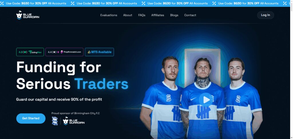 10 Top-Rated MetaTrader 4 Prop Firms for Funded Trading Success 9 Blue Guardian