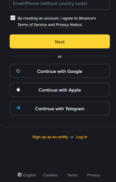 Step 2: Create an Account