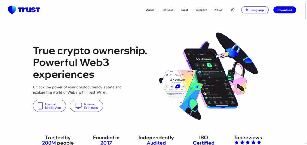 Open Trust Wallet 