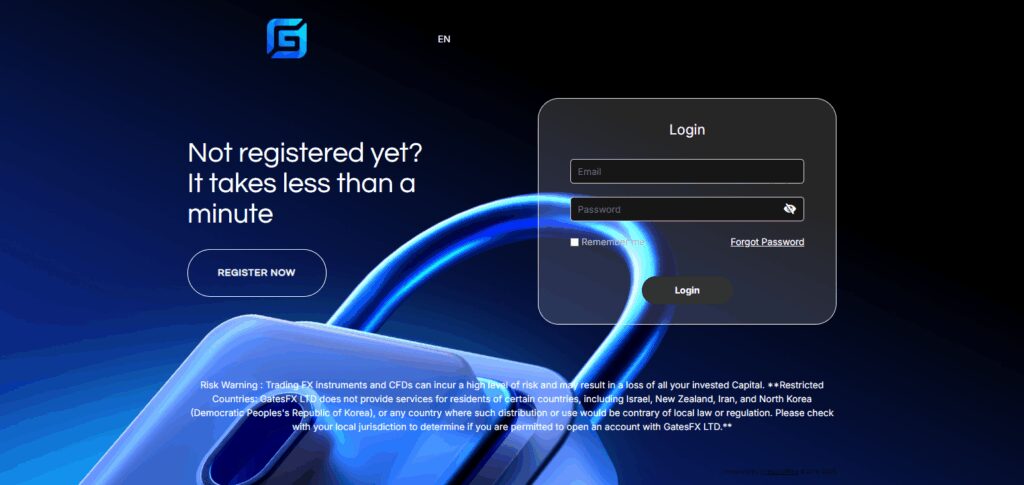 GatesFX Prop Firm – Top Trading Opportunities & Funding 3 Step 2: Create an Account