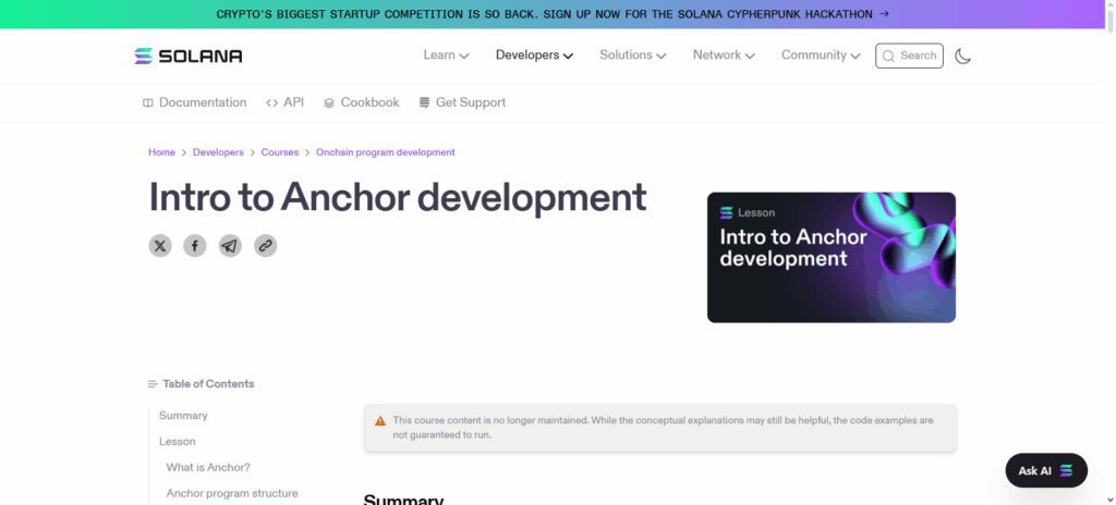7 Solana Blockchain APIs for Developers 4 Anchor Framework