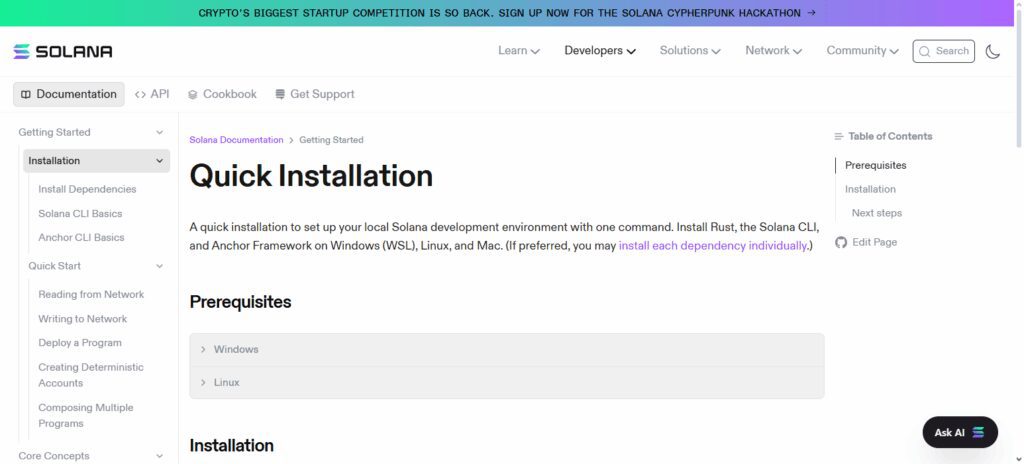 7 Solana Blockchain APIs for Developers 2 Solana Tool Suite (CLI)