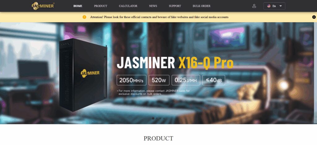 10 Best Bitcoin Miners & Crypto Mining Rigs for 2026 9 Jasminer X16-Q