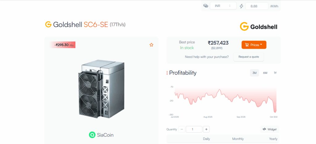10 Best Bitcoin Miners & Crypto Mining Rigs for 2026 8 Goldshell SC6 SE