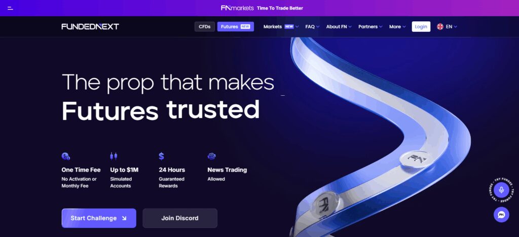 10 Best Prop Firms for Futures Trading 3 FundedNext Futures