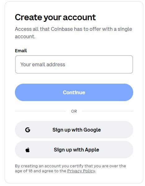 How to Open a Coinbase Corporate Account: Step-by-Step Guide 4 Step 1: Visit the Coinbase Business Signup Page
