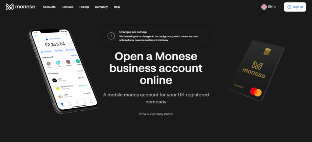 9 Top Business Bank Accounts in Europe for 2025 7 Monese Business