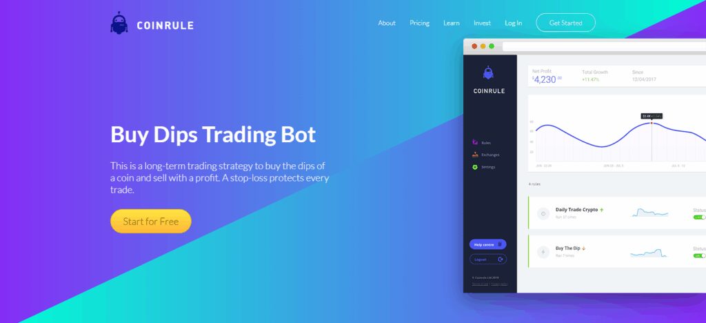 10 Best Crypto Flash Crash and Buy the Dip Crypto Bots 4 Coinrule Buy-the-Dip Bot
