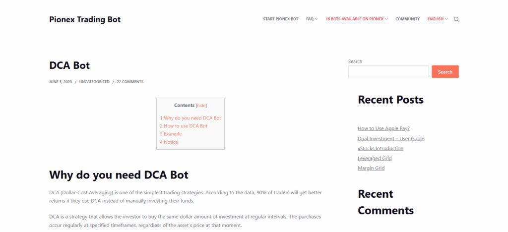 10 Best Crypto Flash Crash and Buy the Dip Crypto Bots 7 Pionex DCA Bot