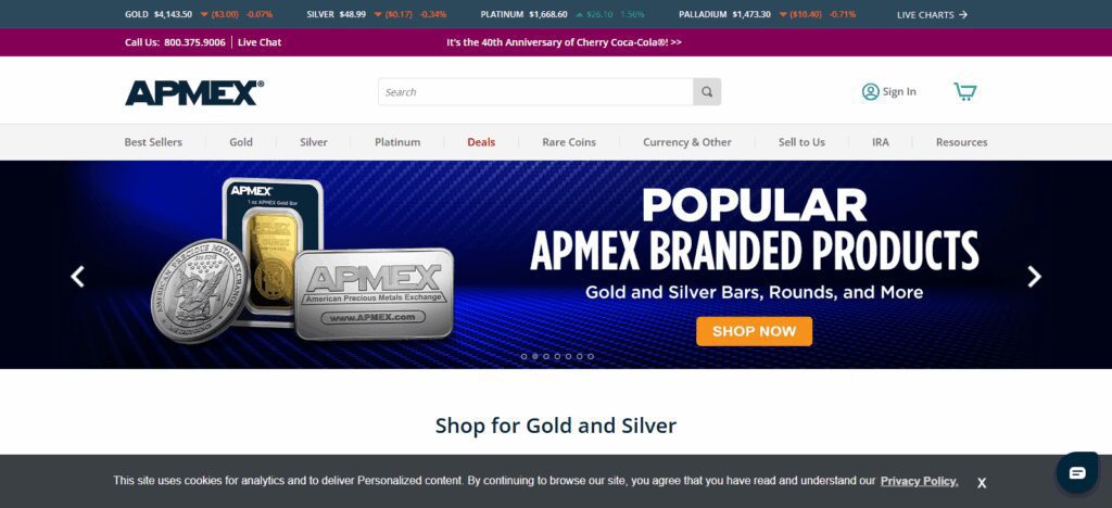 American Precious Metals Exchange (APMEX)