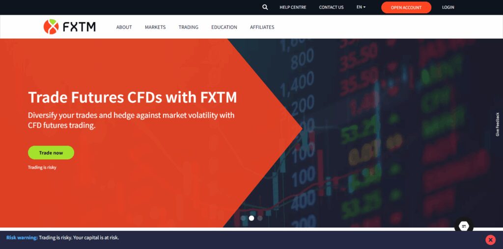 10 Best Forex Brokers Offering Digital Identity Login 8 FXTM