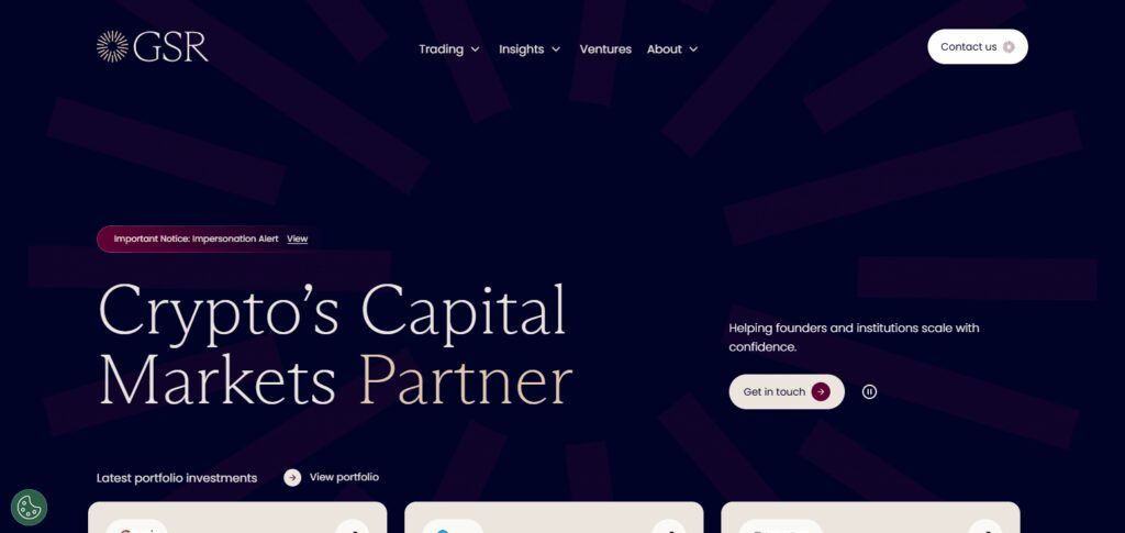 10 Best Stablecoin Liquidity Providers (OTC) 3 GSR Markets