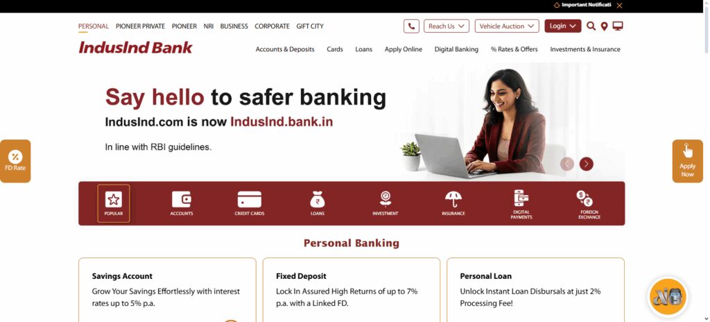 IndusInd Bank