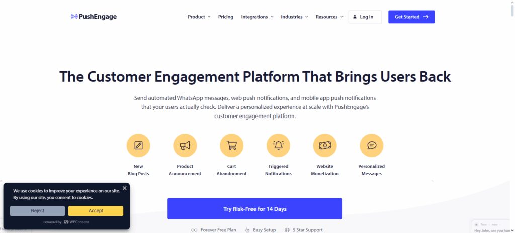 10 Best Push notification services for Wordpress 3 PushEngage