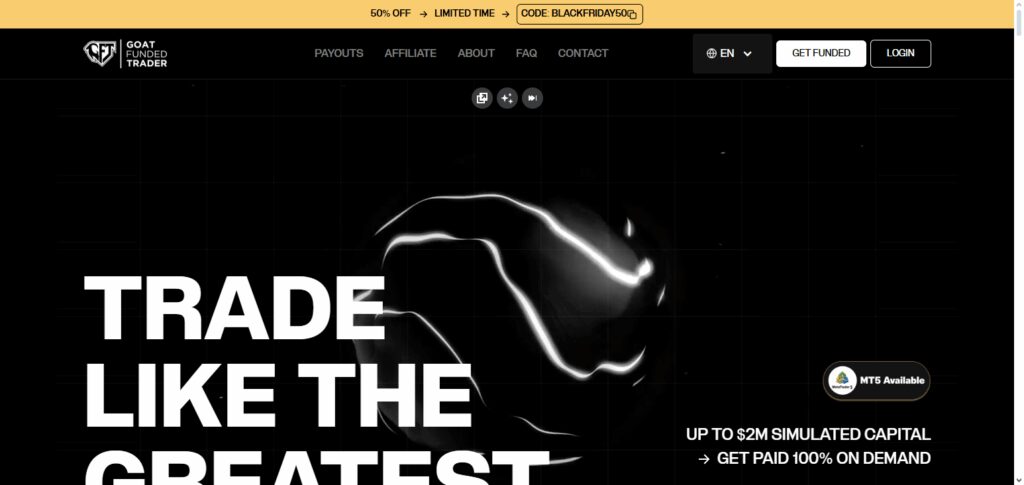 Goat Funded Trader