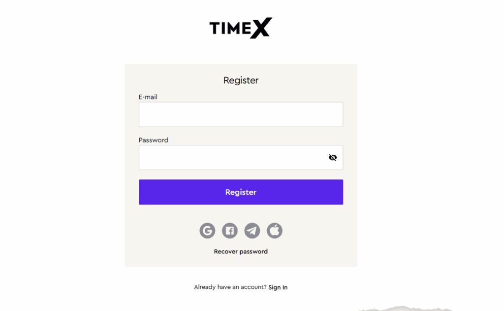 Step 2: Create an Account