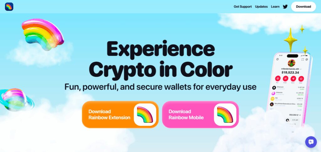 Rainbow Wallet  