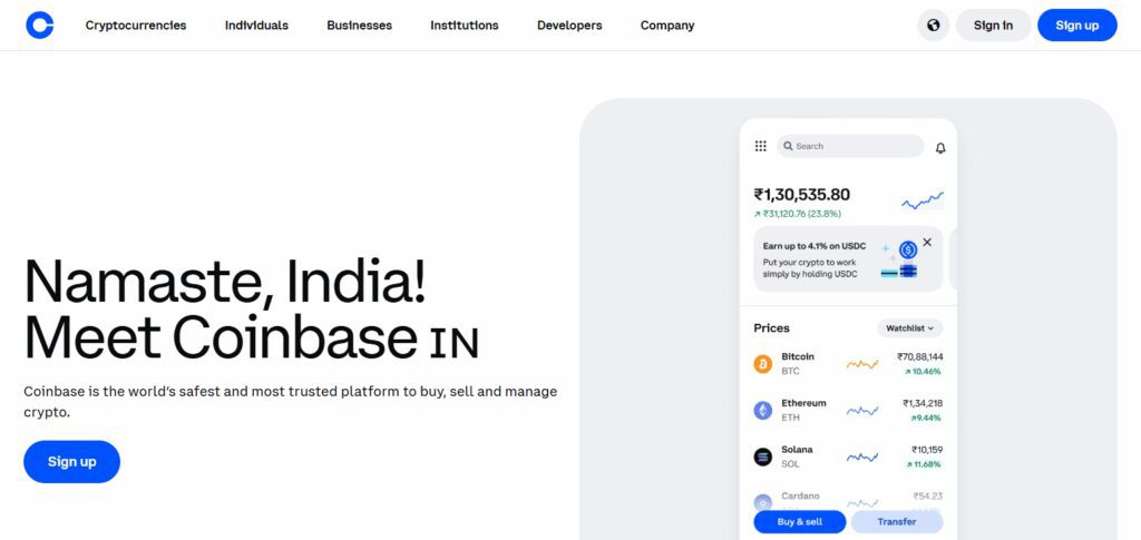 10 Best Crypto Exchanges That Reward Users for Holding Stablecoins 3 Coinbase