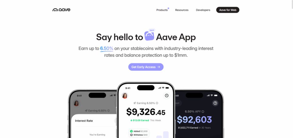 10 Best Passive KYC-Less DeFi Savings Accounts in 2026 2 Aave