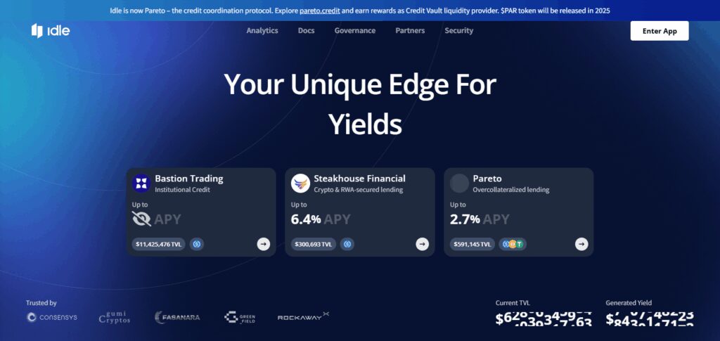 10 Best Passive KYC-Less DeFi Savings Accounts in 2026 5 Idle Finance