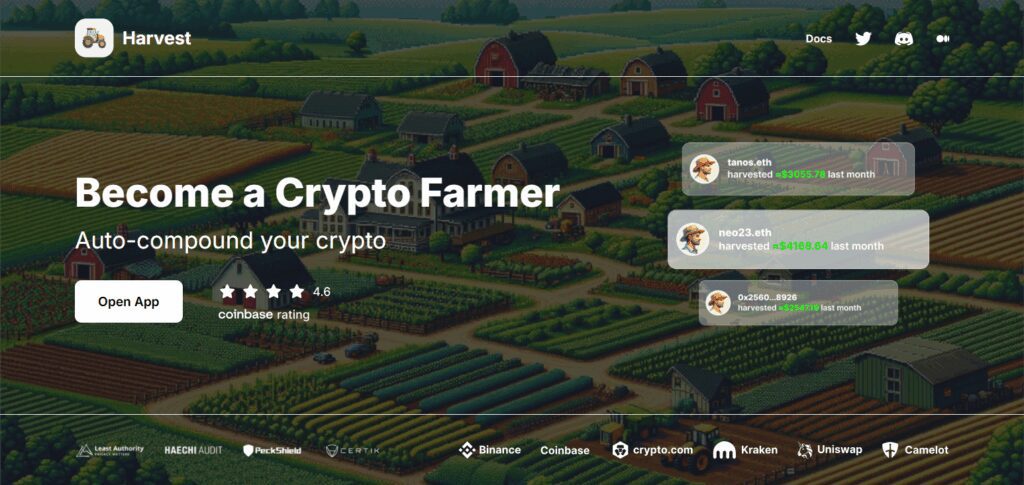 10 Best Passive KYC-Less DeFi Savings Accounts in 2026 6 Harvest Finance