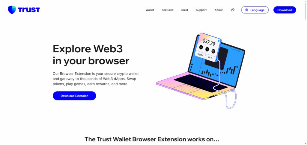 10 Best Web3 Browsers with In-Built On-Chain Security Alerts 7 Trust Wallet Web3 Browser