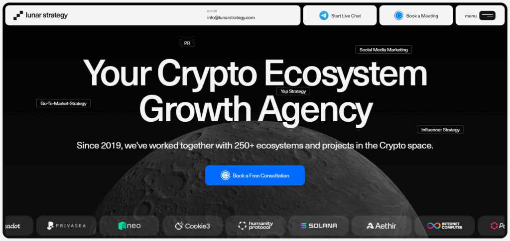10 Best Crypto Brand Reputation Management Agencies (ORM Web3) 4 Lunar Strategy