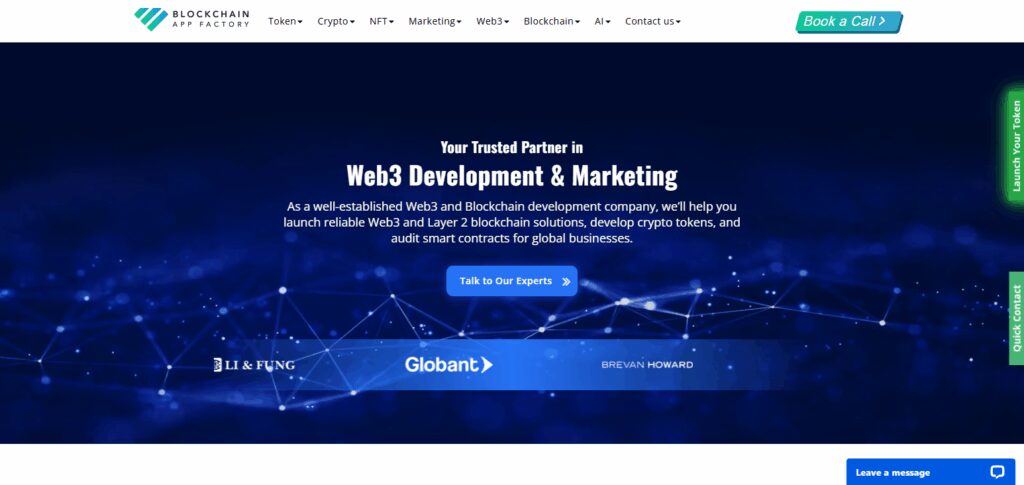 10 Best Crypto Brand Reputation Management Agencies (ORM Web3) 8 Blockchain App Factory
