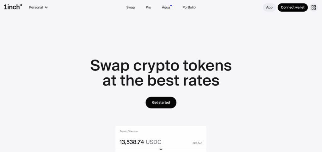 10 Best Crypto Exchange Liquidity Aggregators (Advanced Market Depth) 2 1INCH