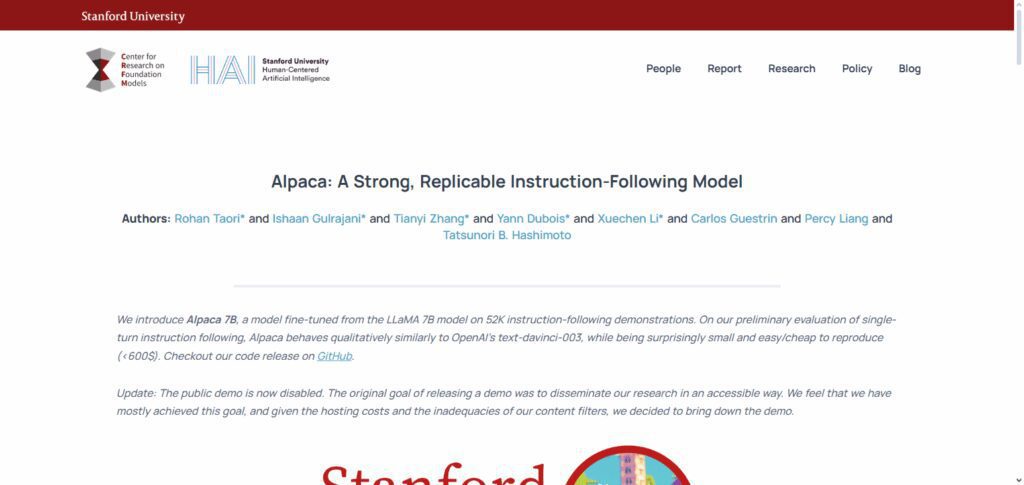 10 Small Language Models for Web3 Leaders 6 Alpaca‑7B (Stanford)