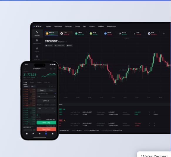 Klickl Exchange – Secure & Fast Crypto Trading Platform 6 Trading on Klickl