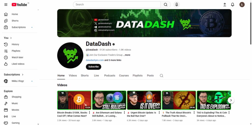 10 YouTube Channels Every Crypto and Forex Trader Should Follow 4 DataDash