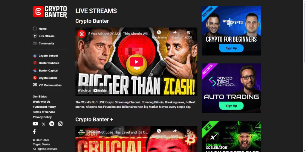 10 YouTube Channels Every Crypto and Forex Trader Should Follow 2 Crypto Banter