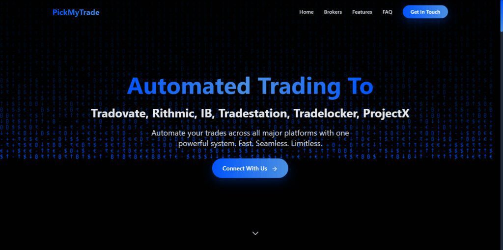 10 Automated Bots That Simplify Crypto and Forex Trading in 2025 3 PickMyTrade