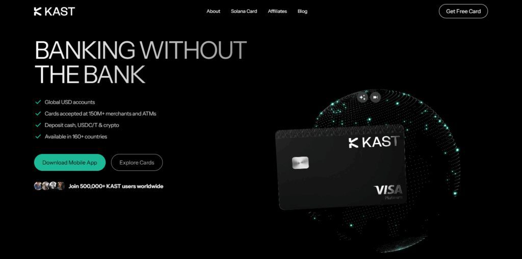 10 Best Crypto Cards for 2026: Top Picks & Features 11 KAST Regular Cards
