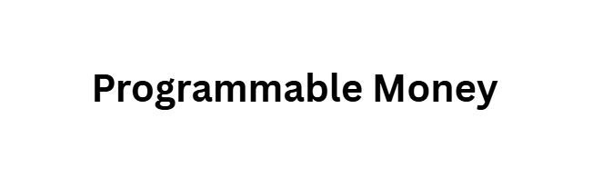 Programmable Money