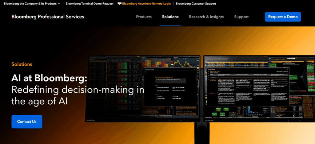 Bloomberg Terminal (AI Insights)