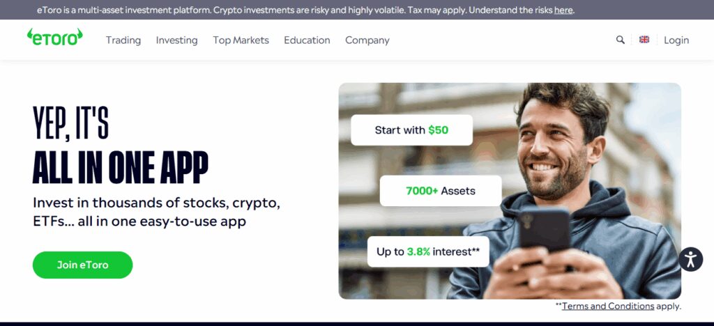 9 Best AI Copy-Trading Tools for Beginners 2026 2 eToro (CopyTrader™)