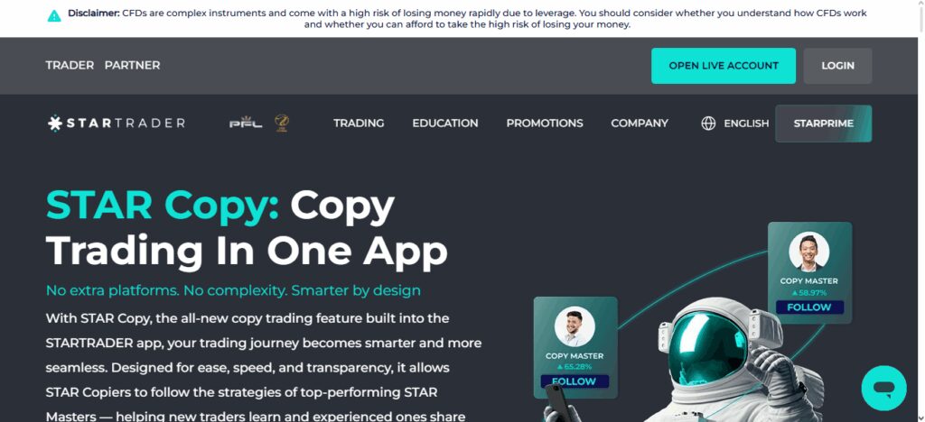 9 Best AI Copy-Trading Tools for Beginners 2026 8 StarTrader Copy Trading