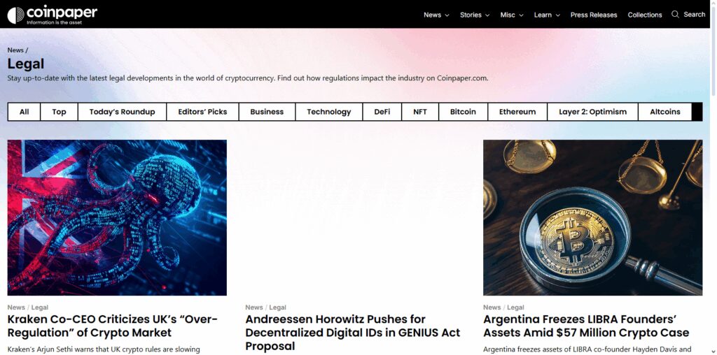 CoinPaper Licensing