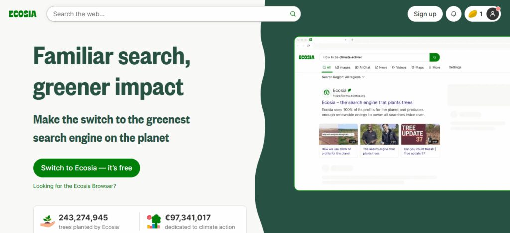 Ecosia