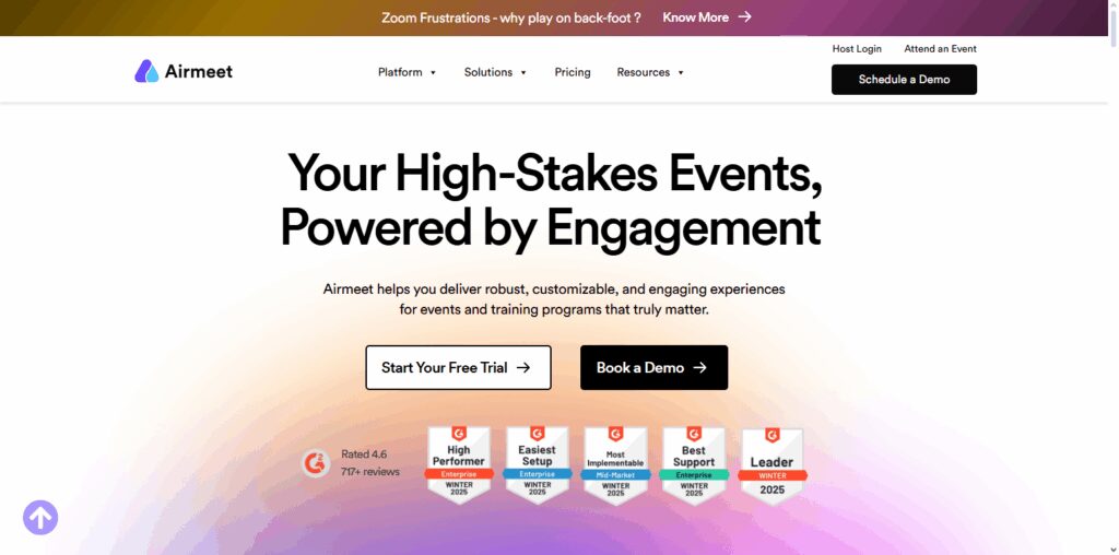 10 Best Online Community Platforms of 2026 8 Airmeet