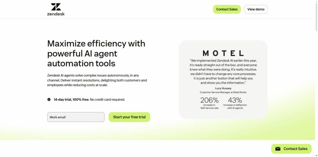 Zendesk Answer Bot