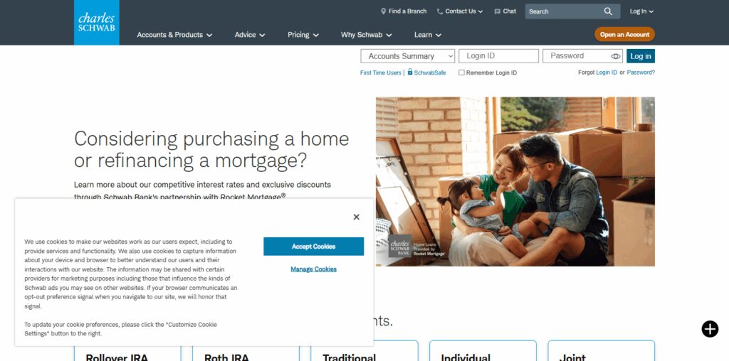 10 Best Brokers for User Experience 2 Charles Schwab