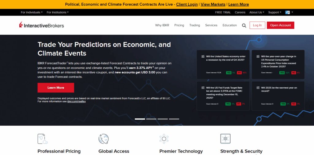 10 Best Brokers for User Experience 3 Interactive Brokers (IBKR)